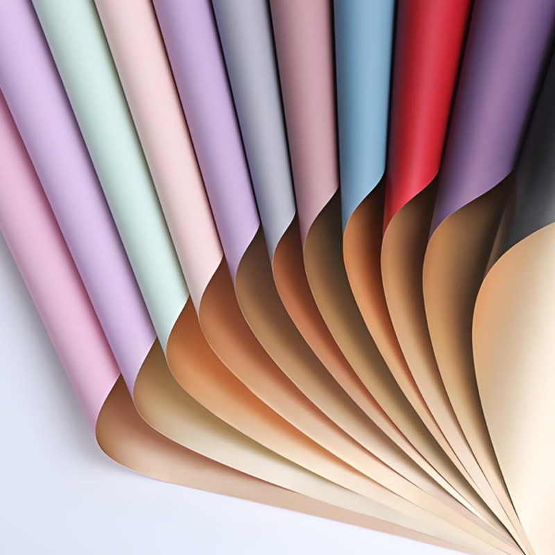 กระดาษห่อของขวัญสีขาวบริสุทธิ์